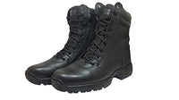 SEGA Men's Real Leather Black Military Style Boots, The M21